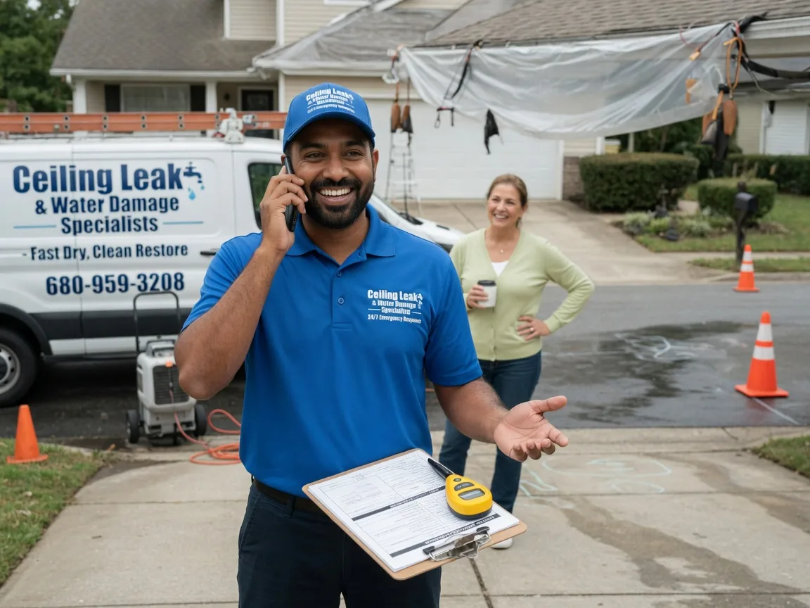 Ceiling Leak Cleanup Fontana Dam, NC FAQs